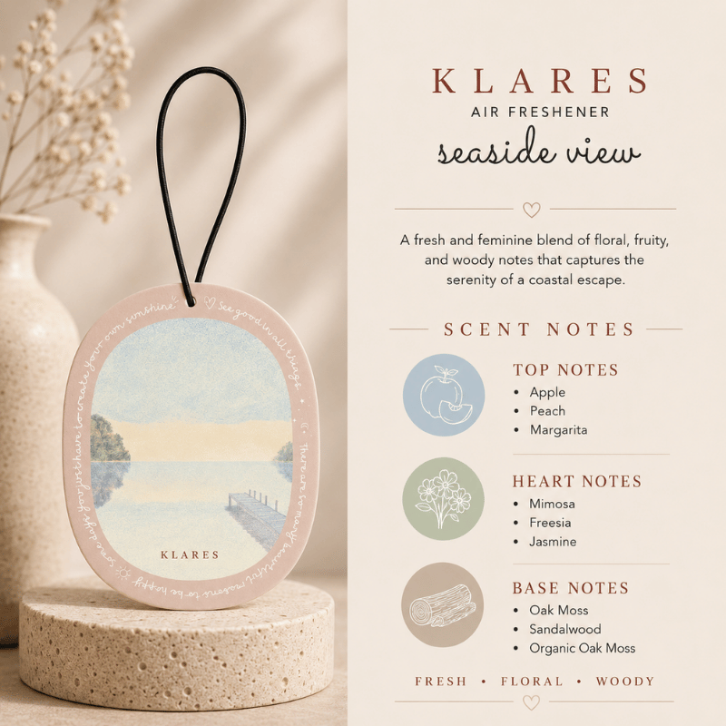 Seaside View Wardrobe Air Freshener | Apple, Freesia & Sandalwood