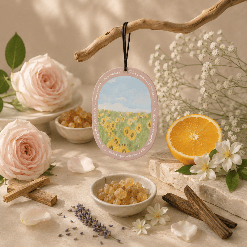Summer Blooms Wardrobe Air Freshener | Rose, Frankincense & Myrrh