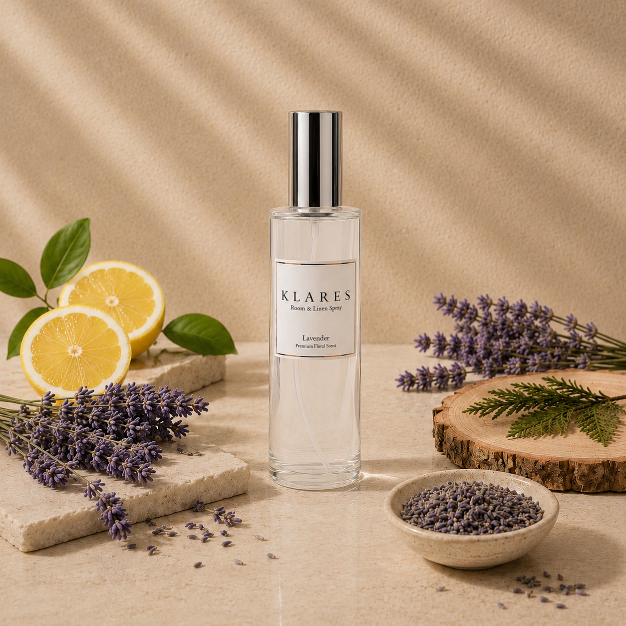 Lavender Room Spray 100ml | Lavender, Cedarwood & Powdery Notes