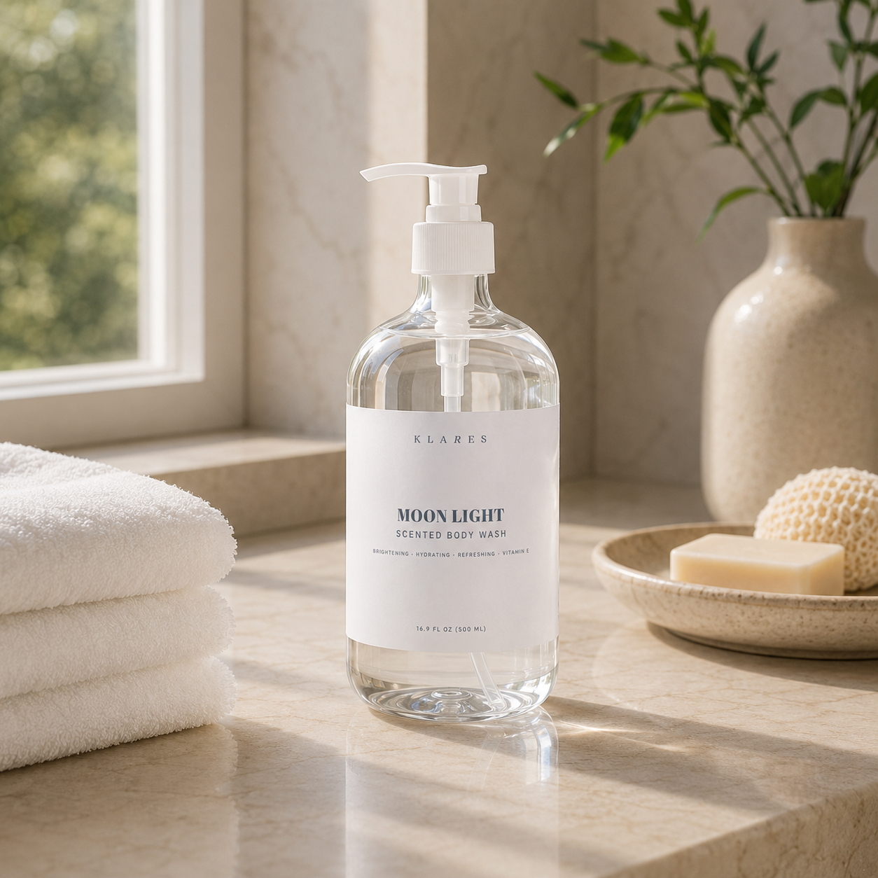 Moonlight Scented Body Wash 500ml | Orange Blossom, Jasmine & Vanilla
