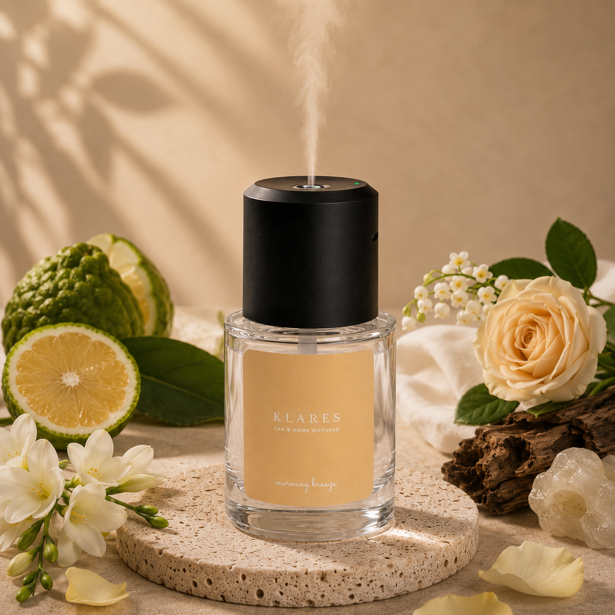 Morning Breeze Electric Mist Diffuser 130ml | Bergamot, Freesia, White Musk