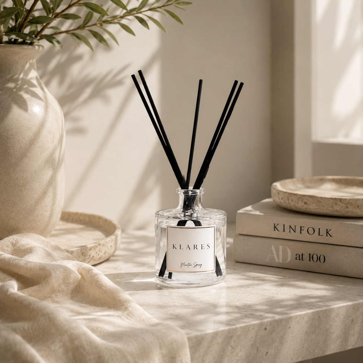 Mountain Spring Reed Diffuser 100ml | Blackcurrant, Peony & Vanilla