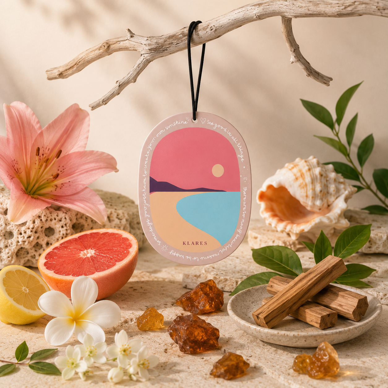 Ocean Vibes Wardrobe Air Freshener | Fresh Fruits, Soft Florals & Sandalwood