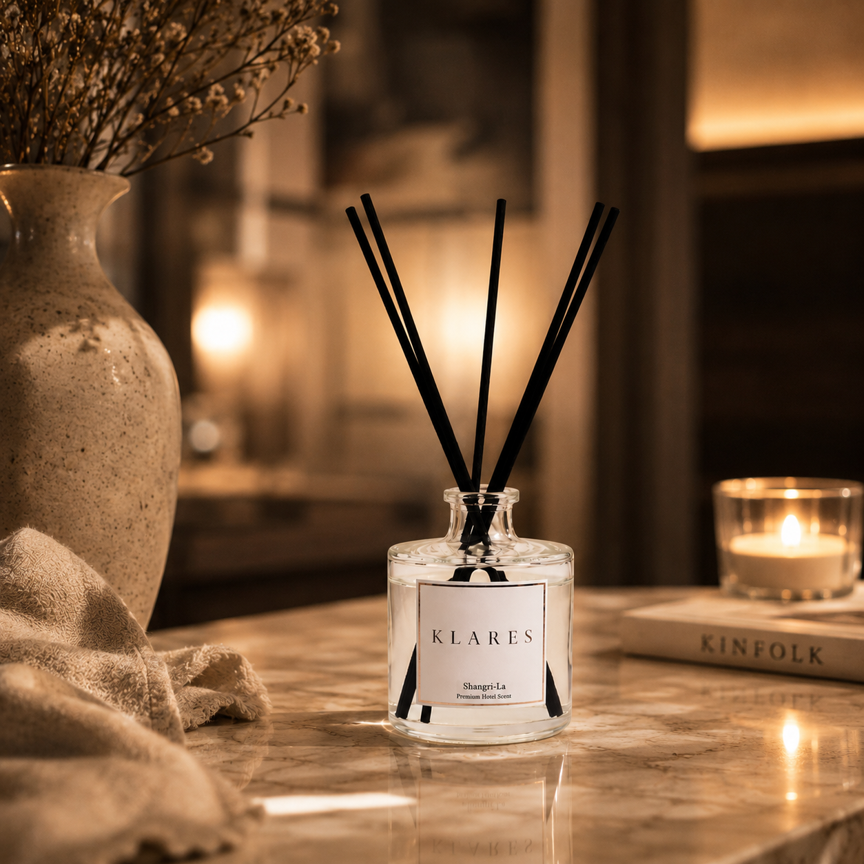 Shangri-La Hotel Reed Diffuser 100ml (Inspired) | Lavender & Sandalwood