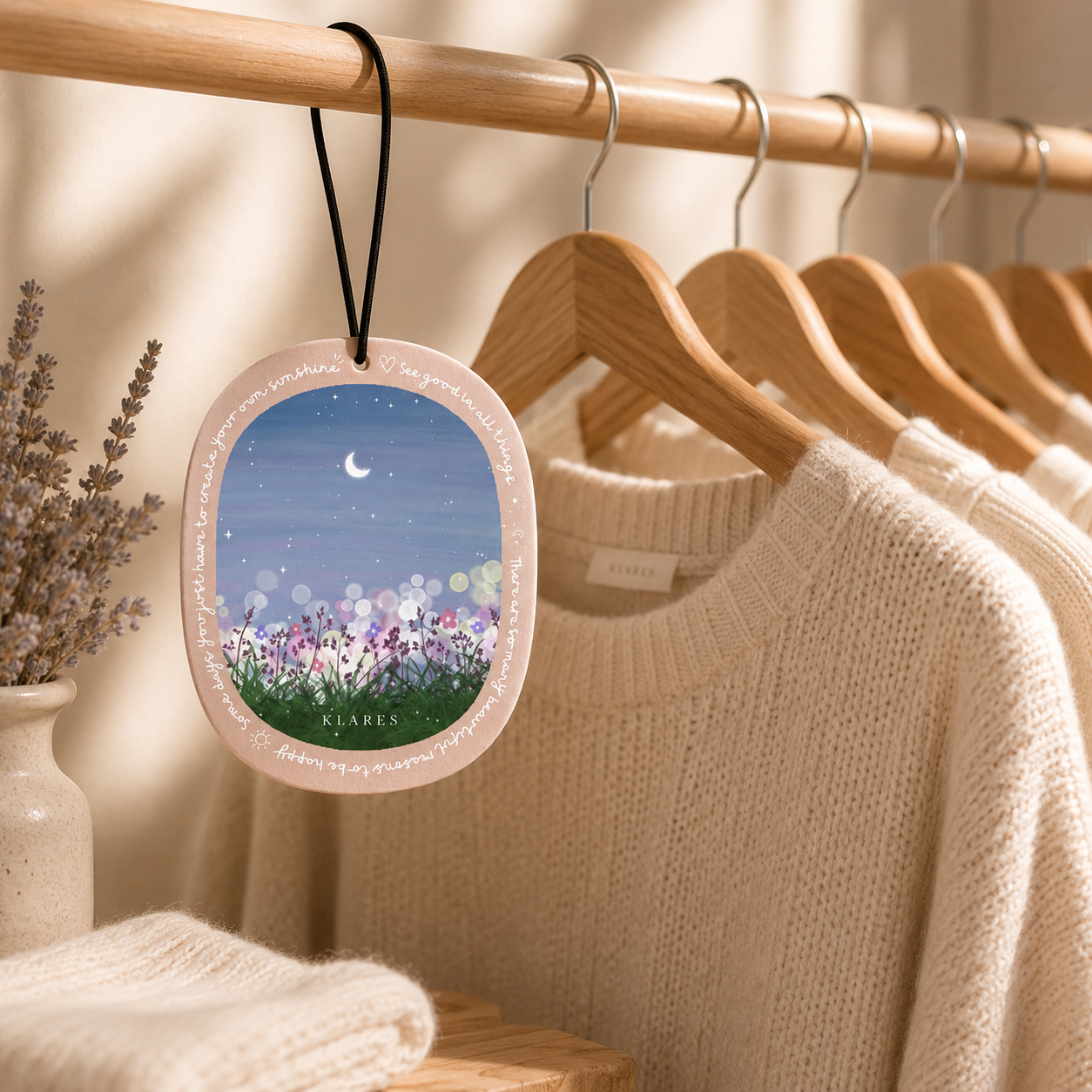 Silent Wishes Wardrobe Air Freshener | Orange Blossom, Lily of the Valley & Vanilla