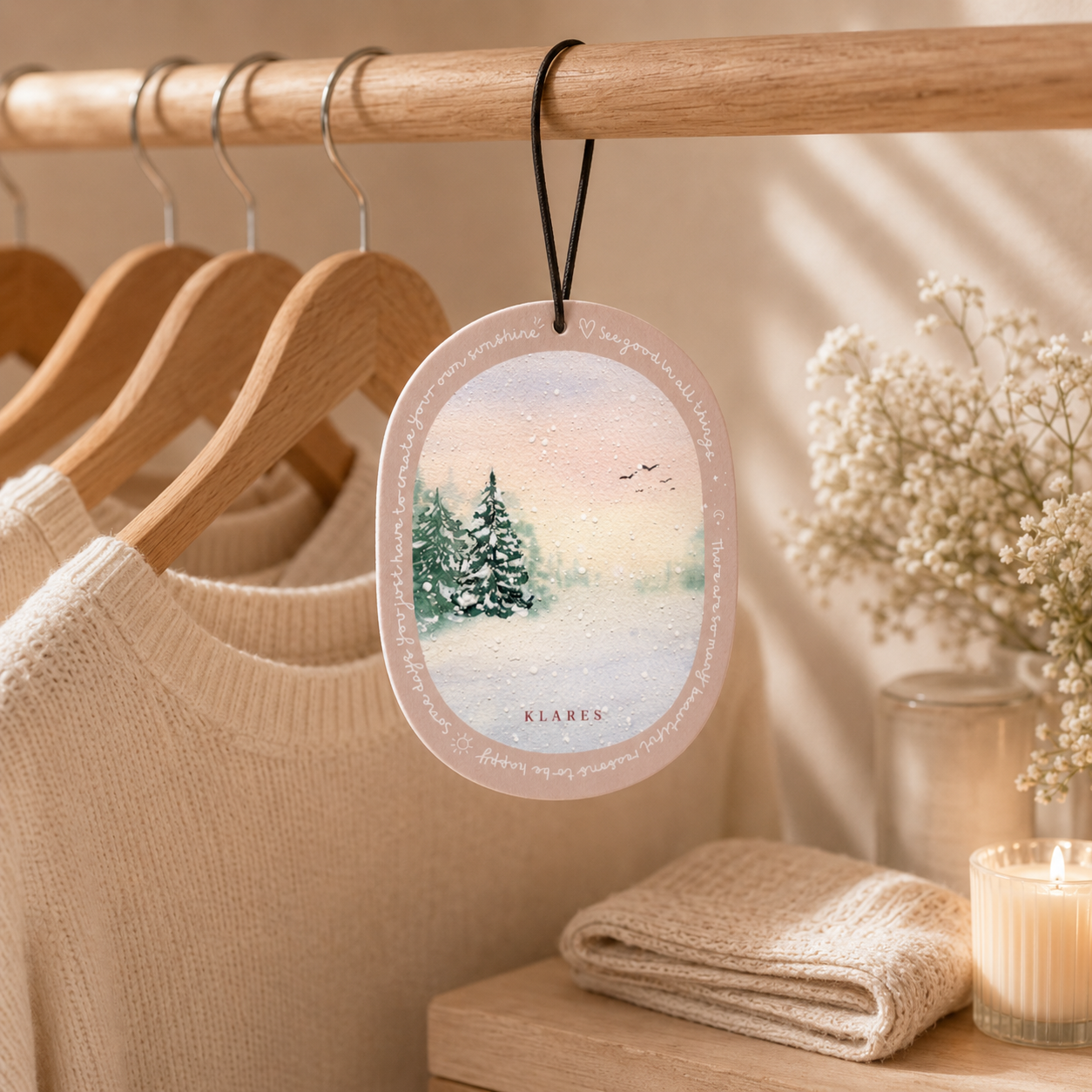 Snow Lagoon Wardrobe Air Freshener | Orange, Lychee & Sandalwood