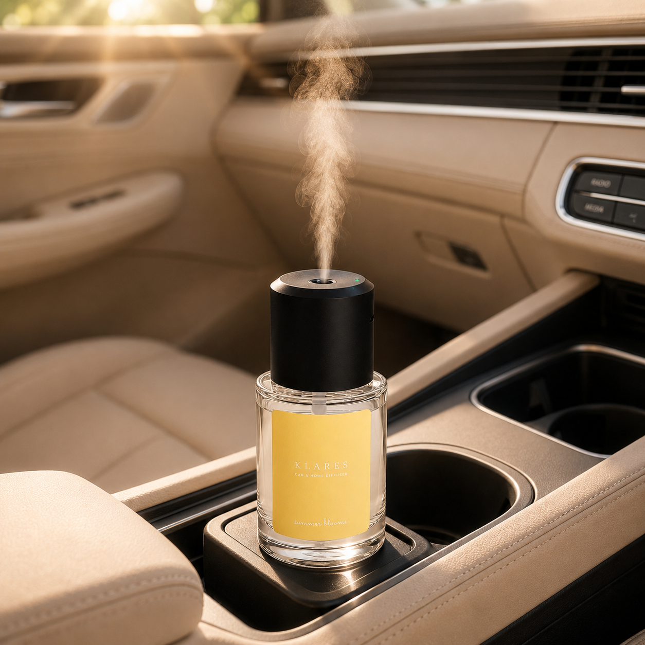 Summer Blooms Electric Mist Diffuser 130ml | Rose, Frankincense, Myrrh