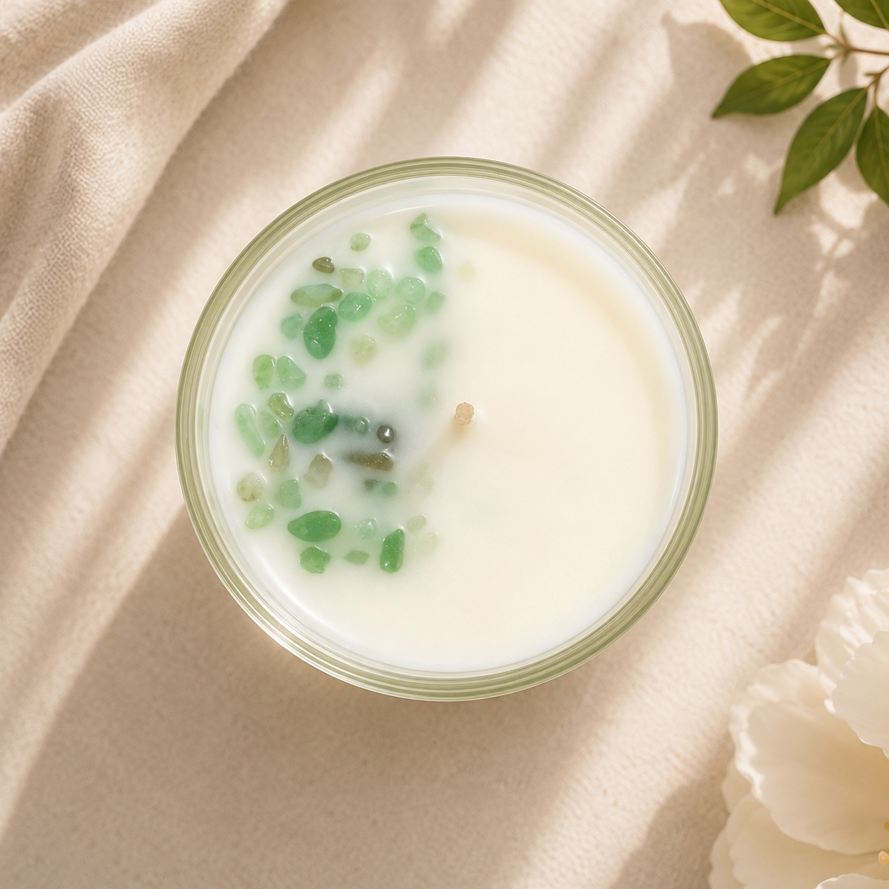 Whispering Leaves Scented Candle 100g | Green Tea & Cedarwood