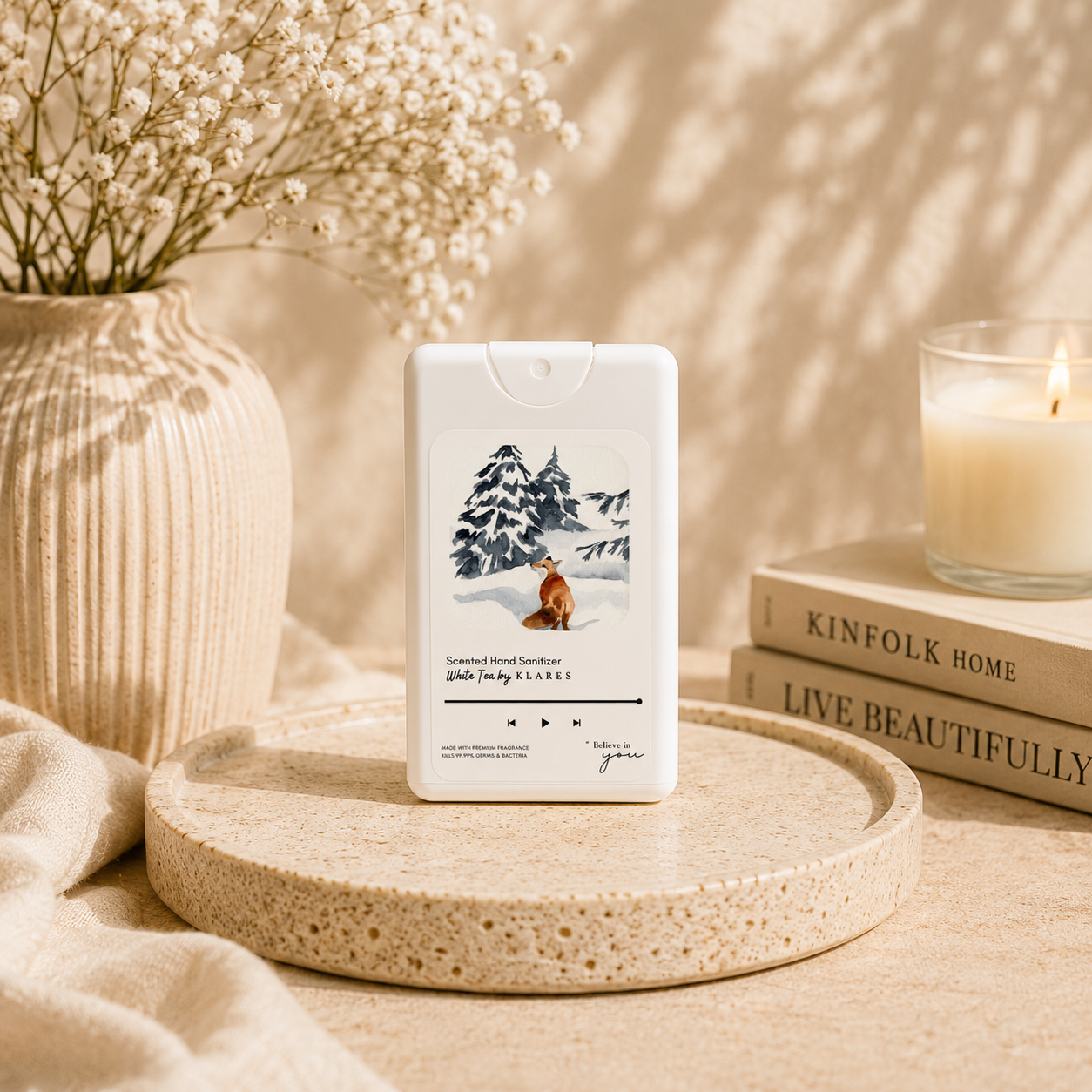 White Tea Hand & Surface Sanitizer 20ml