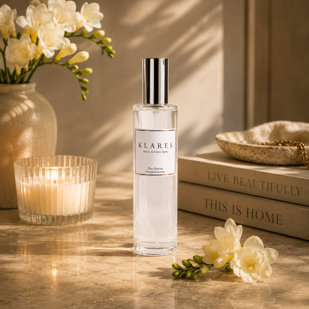 Zen Freesia Room Spray 100ml | Yuzu, Freesia & Cedarwood
